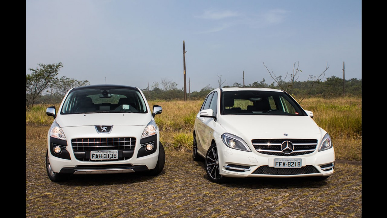 Teste: Mercedes B200 e Peugeot 3008 garantem diversão em família