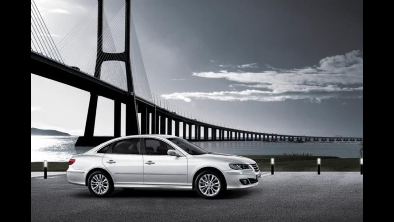 Hyundai Azera 2010 ganha reestilização visual na Coréia e também deve chegar ao Brasil