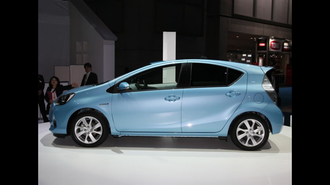 Híbrido: Toyota Aqua Hybrid é lançado no Japão pelo equivalente a R$ 40.300