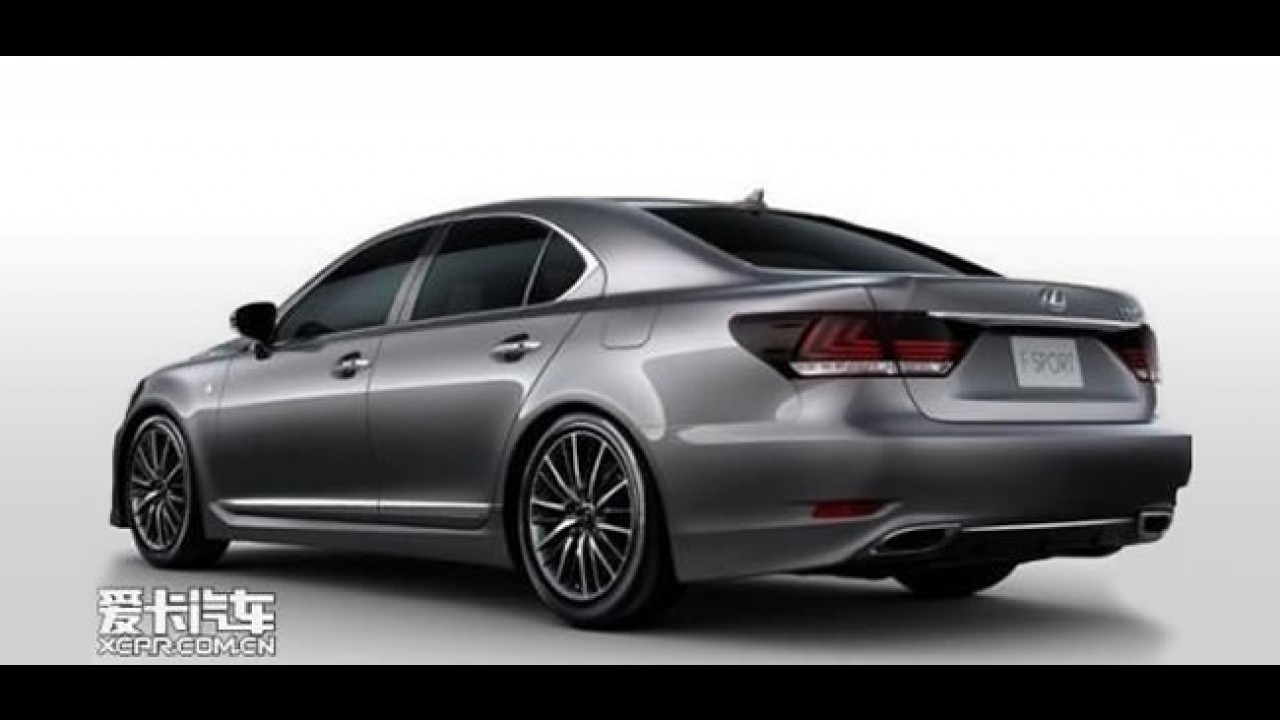 Novo Lexus LS 2013 tem imagem divulgada