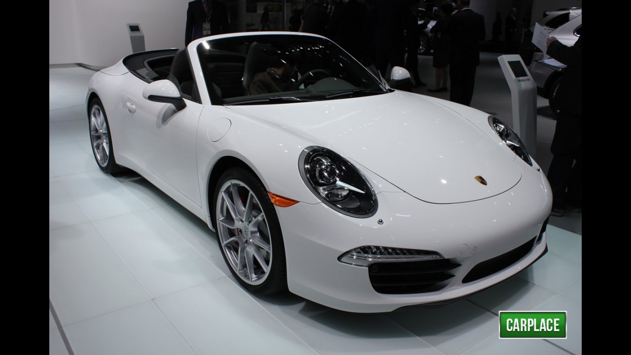 Salão de Detroit: Fotos das máquinas da Porsche