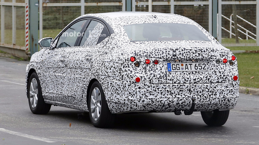 2018 Opel Corsa Sedan spy photo
