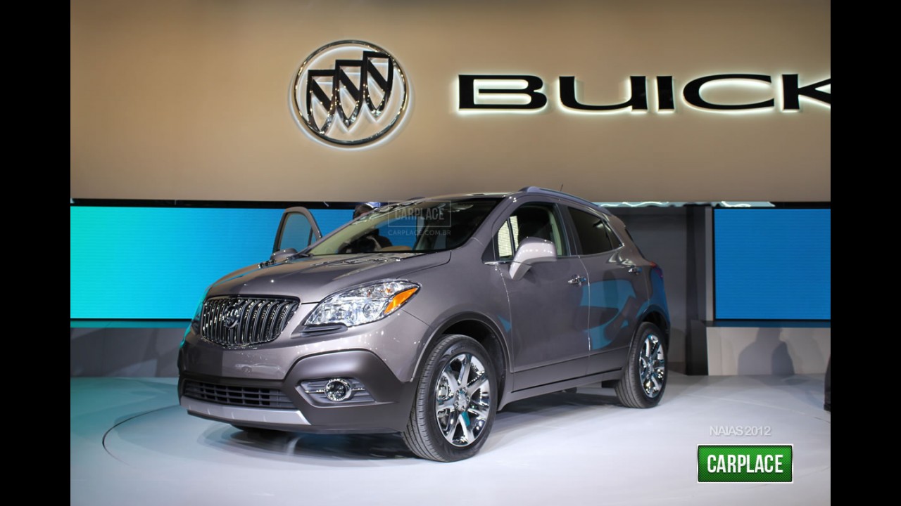Fotos do Buick Encore no Salão de Detroit - Novo crossover compacto mira o Brasil pela Chevrolet