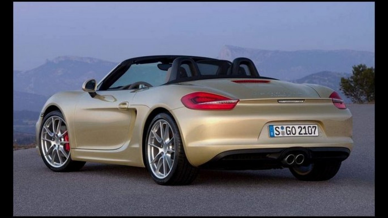 Porsche Boxster 2013 (981): Imagens oficiais