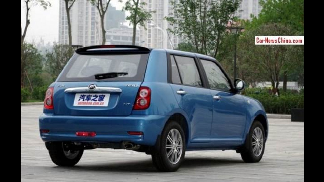 Lifan 330 muda inspiração e segue o monovolume Fiat 500 L