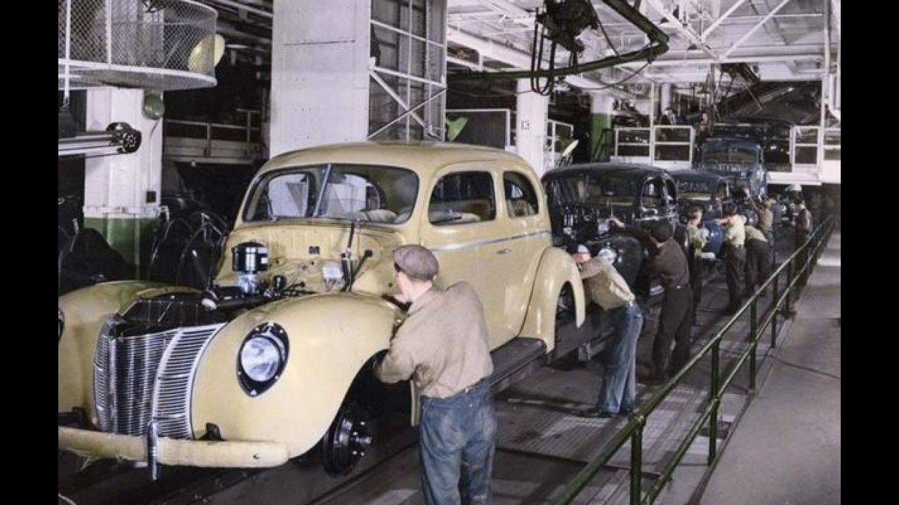 Ford comemora 100 anos da primeira linha de montagem em série