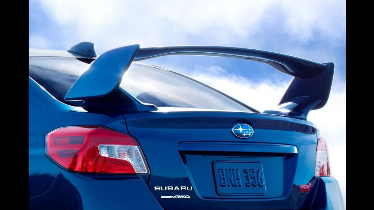 Novo Subaru WRX STI 2015 teve as primeiras fotos oficiais vazadas