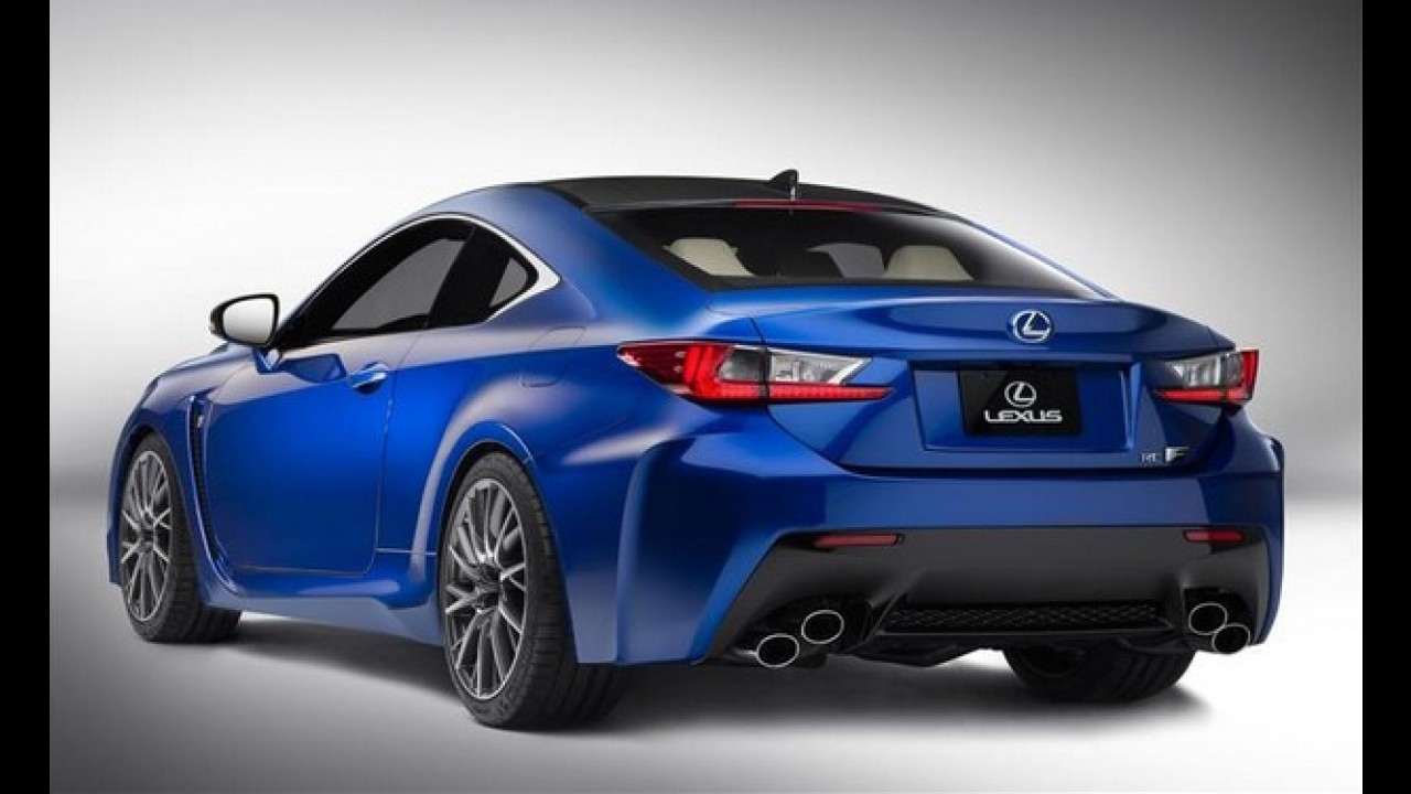 Lexus apresenta o RC F com 460 cv - esportivo acelera de 0 a 100 km/h em 4,5 s
