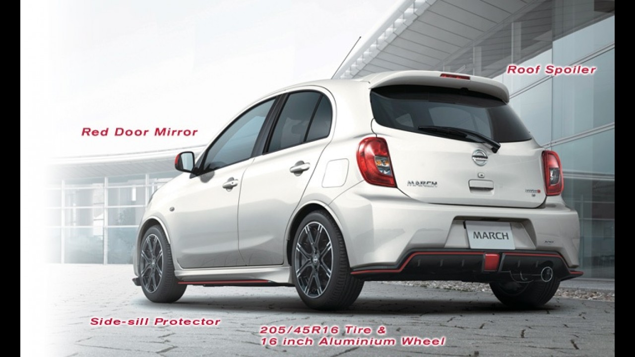 Nissan apresenta o March em sua versão Nismo