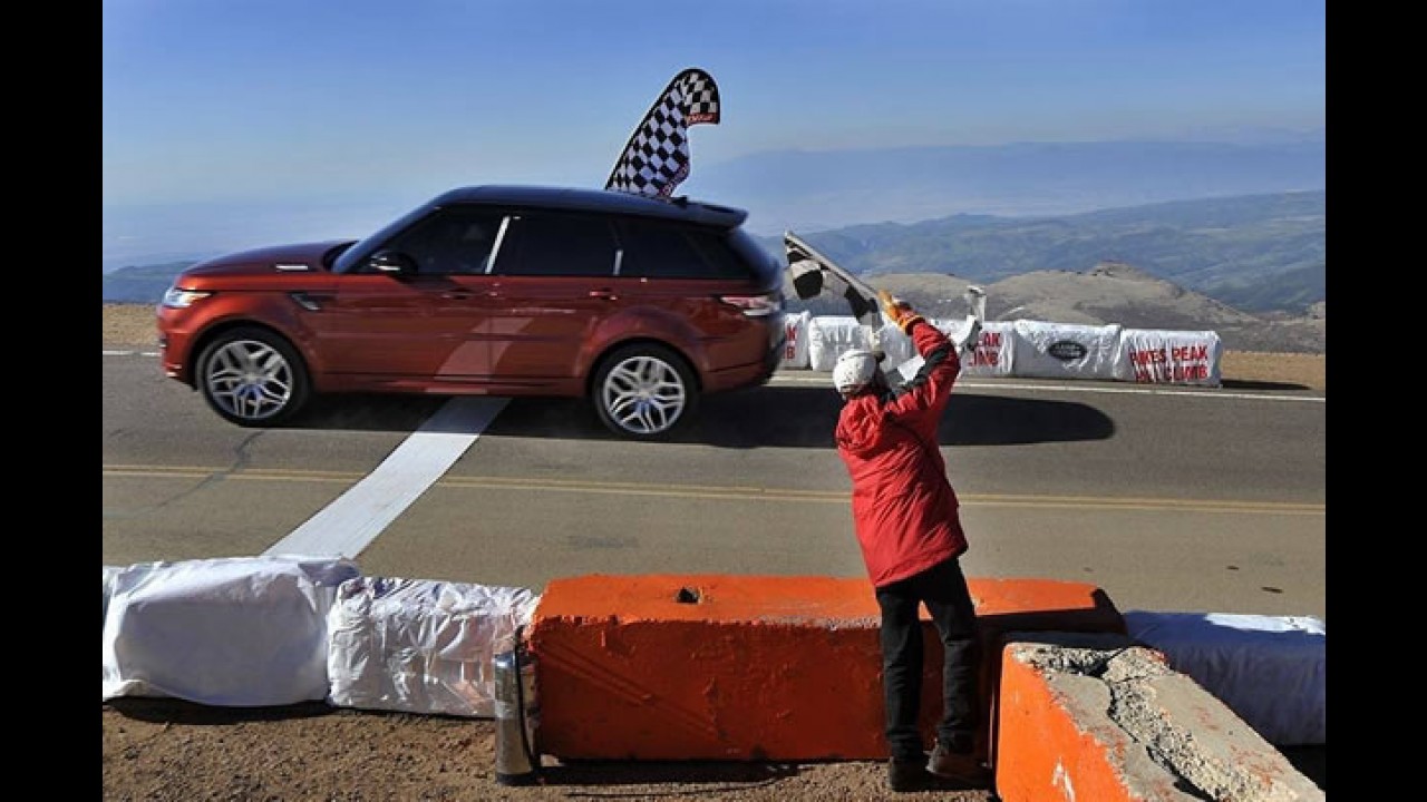 Novo Range Rover Sport bate recorde em Pikes Peak