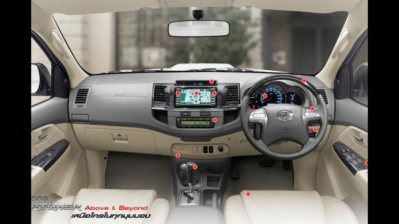 Depois da Hilux, Toyota SW4 2012 aparece por completo em site na Tailândia