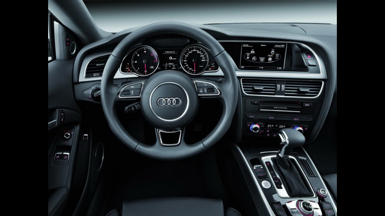 Audi A5 recebe mudanças na linha 2012 - Modelo estará em Frankfurt