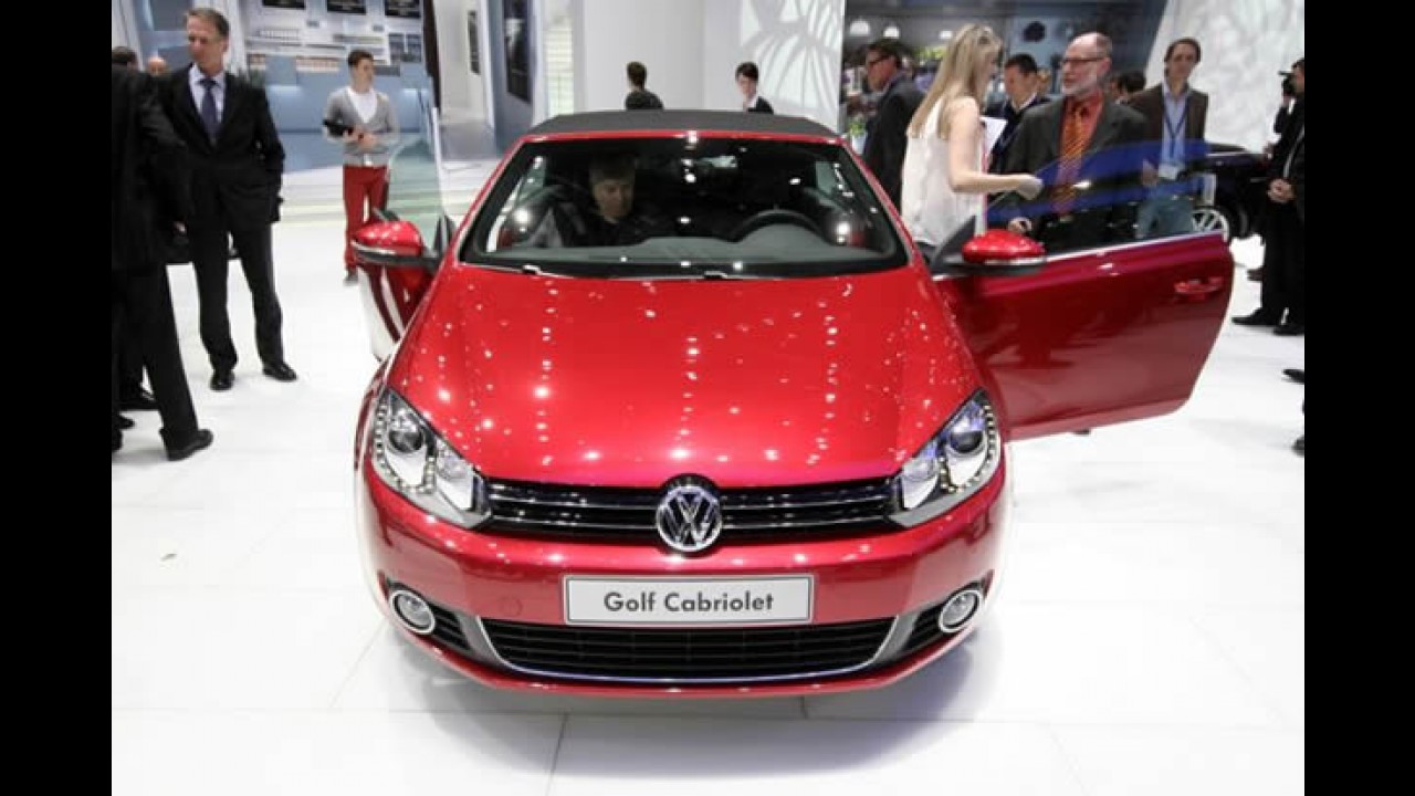 Salão de Genebra: VW Golf Conversível ao vivo