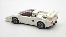 Lamborghini Countach Lego MOC oleh barneius