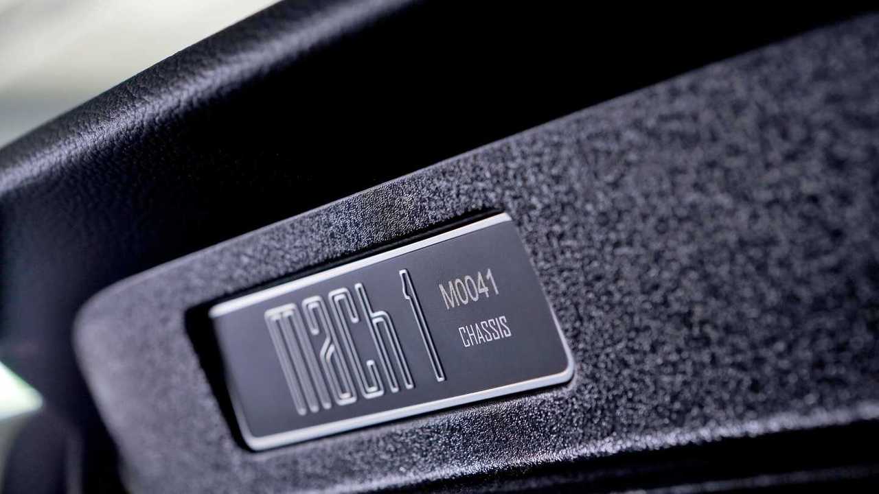Plaqueta do Ford Mustang Mach 1