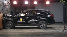 Subaru Outback, i crash test di EuroNCAP