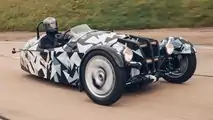 New Morgan 3 Wheeler Front Angle