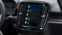2022 Volvo C40 Recharge Interior Infotainment