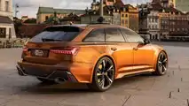 Audi RS6 Avant in Ipanema Brown