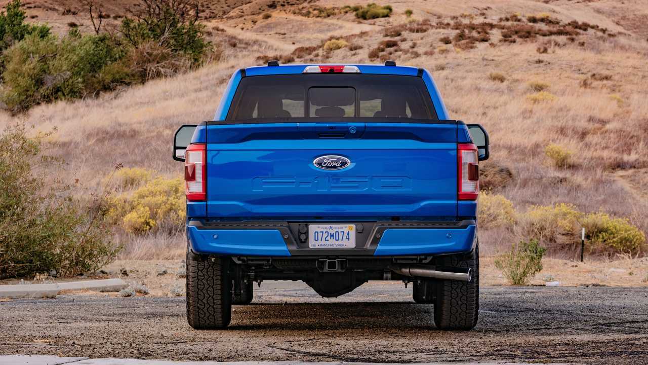 2021 Ford F-150 PowerBoost Exterior Rear View