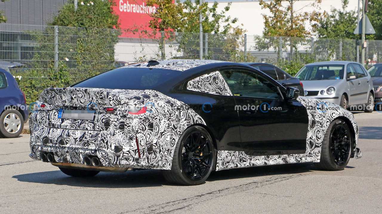BMW M4 CSL 2022, fotos espía