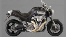 Yamaha Papercraft VMAX - Right Side