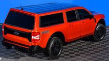 Ford Maverick SUV Rendering Rear