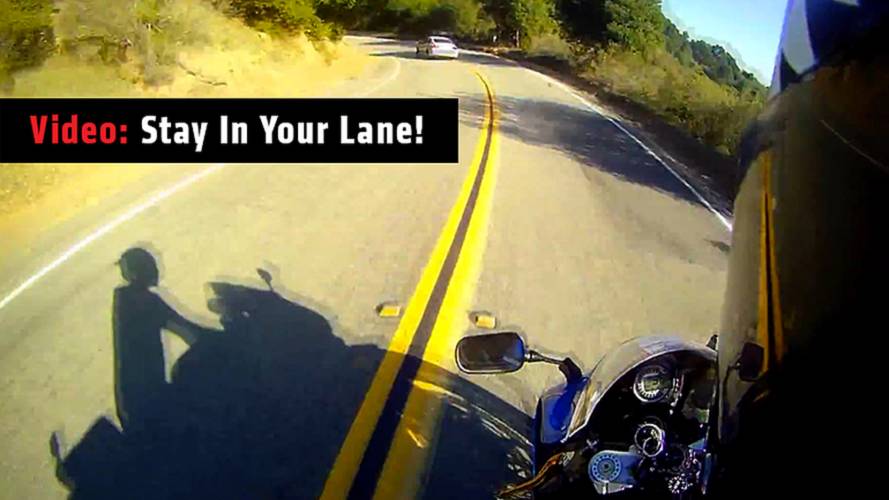 Video: Stay In Your Lane!