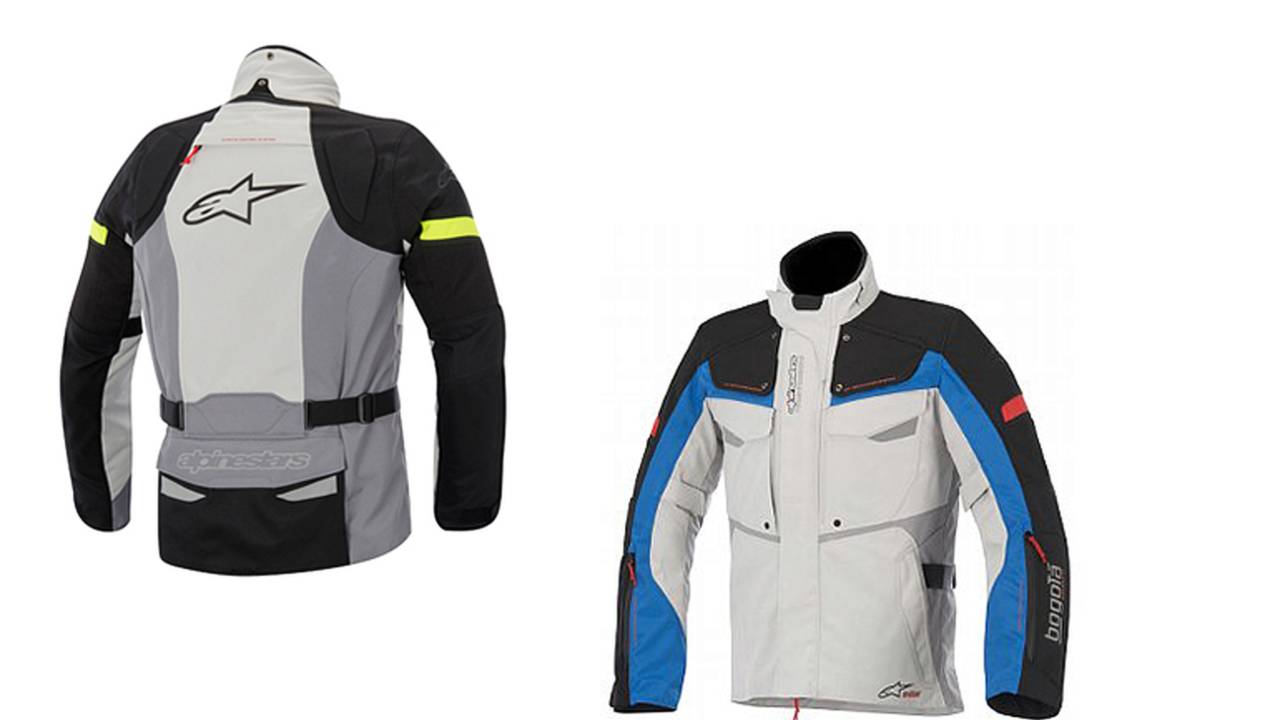 The Alpinestars Bogota is a serious suit for long miles. The jacket comes in varying colors and retails around $350.