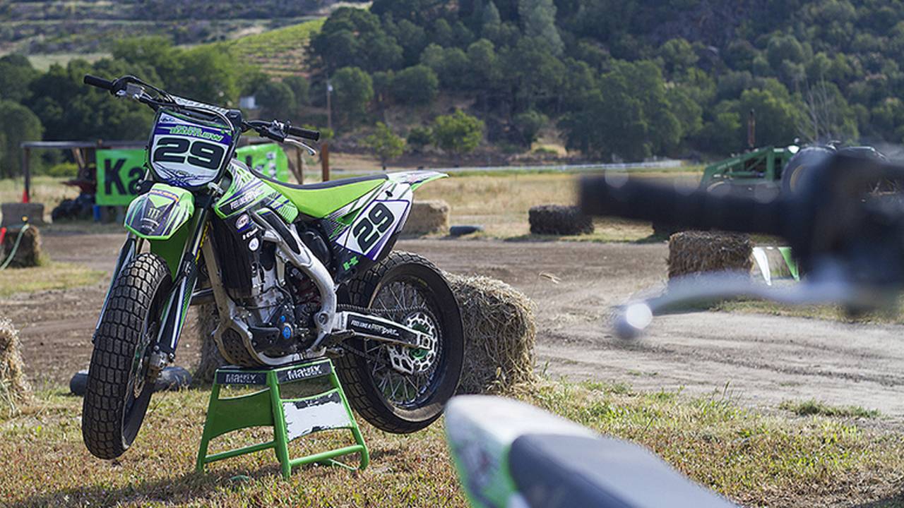From the Couch to My First Flat Track Race