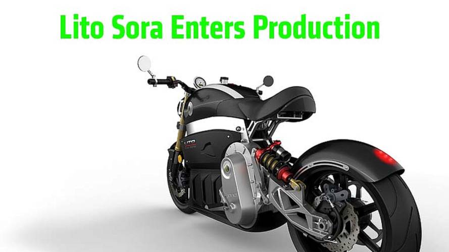 Lito Sora Electric Motorcycle Enters Production