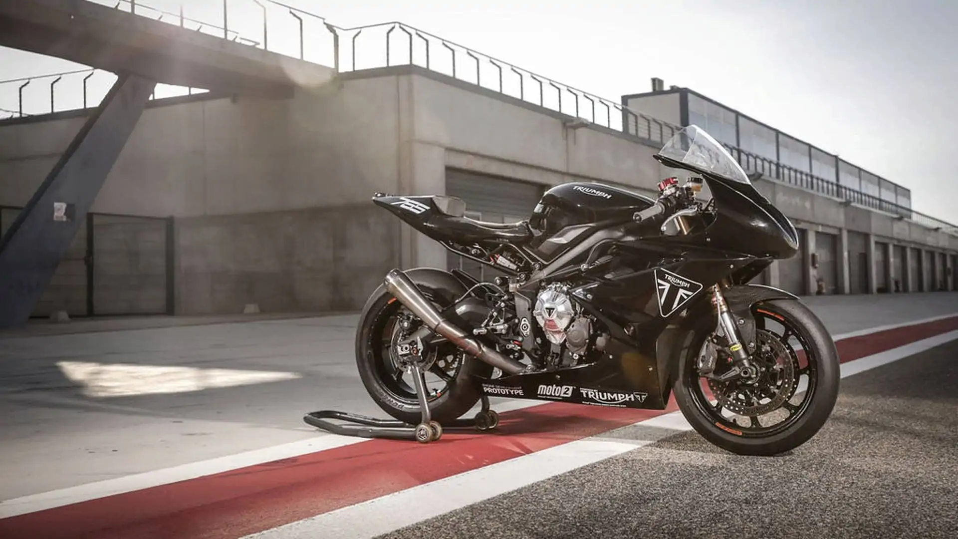 New Triumph Moto2 Engine Tested In Aragon