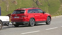 Skoda Kodiaq RS Photos espion