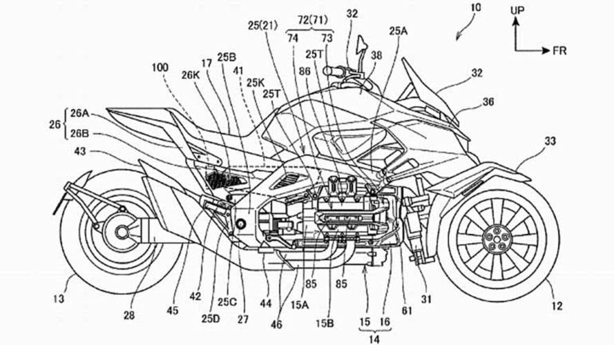 Honda Hybrid Electric Three Wheel Vehicle On the Way?