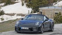 Porsche 911 Speedster spy photo