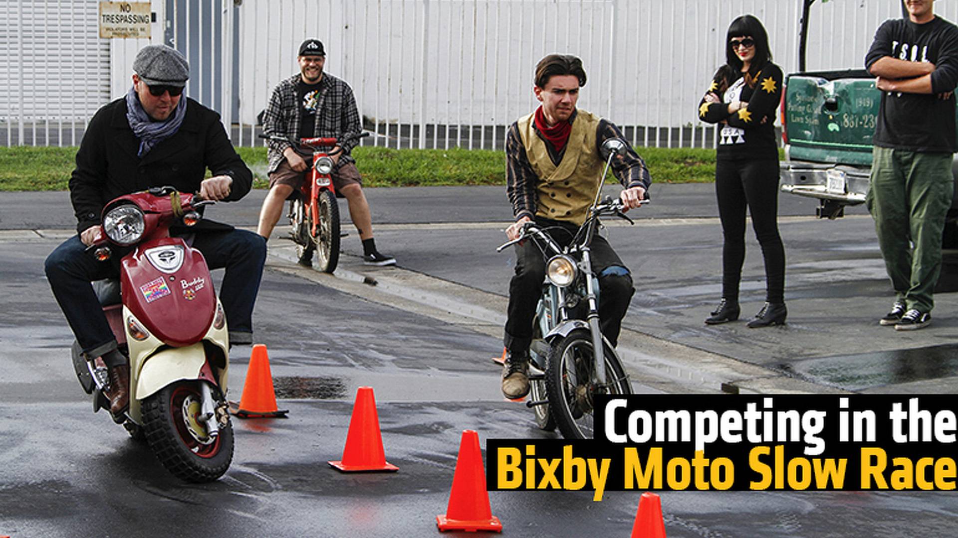 Competing in the Bixby Moto Slow Race