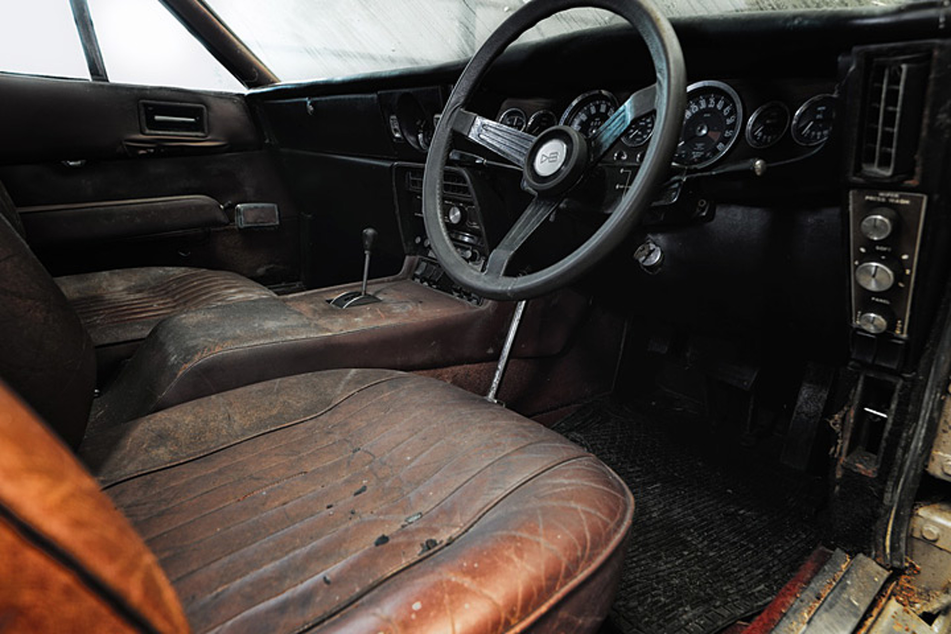 This Aston Martin DBS Has Lived in a Barn Since 1986