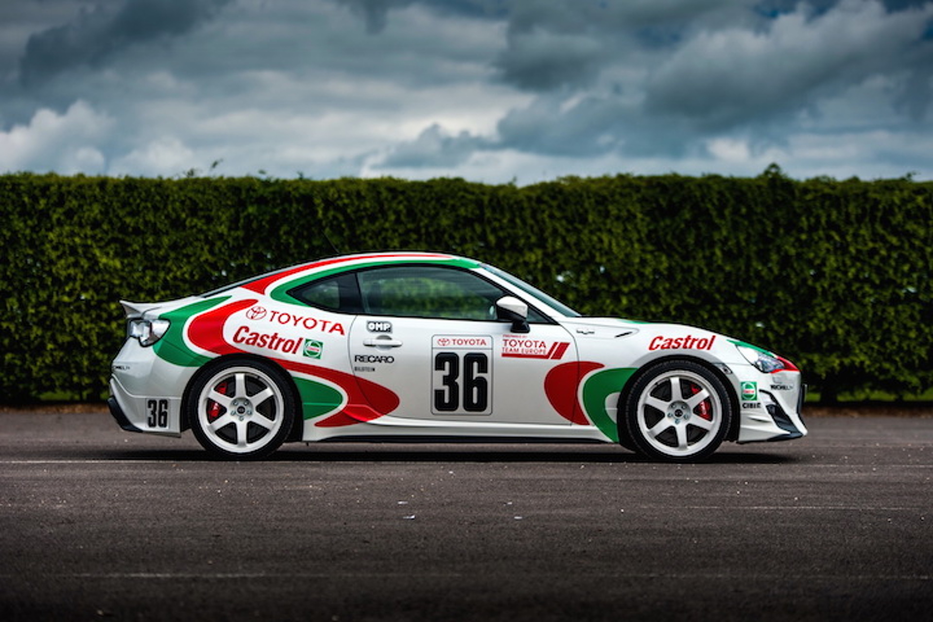 Toyota Displays a Six Pack of Retro-Liveried GT 86 Sports Cars