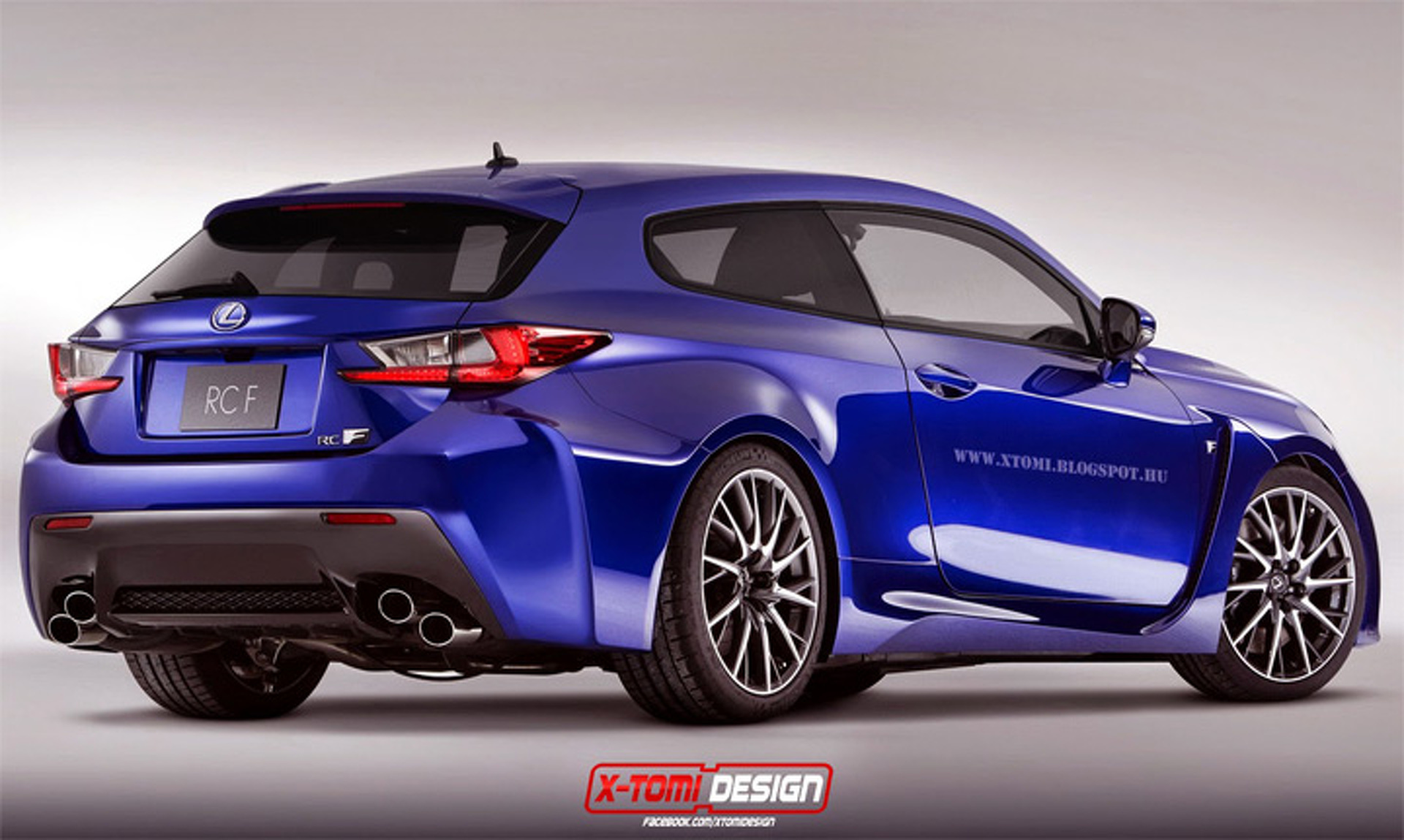 Lexus RC F Shooting Brake is Itching to be Built