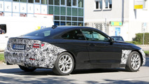 BMW 4 Series Coupe facelift spy photo