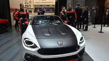 Abarth 124 Spider live in Geneva