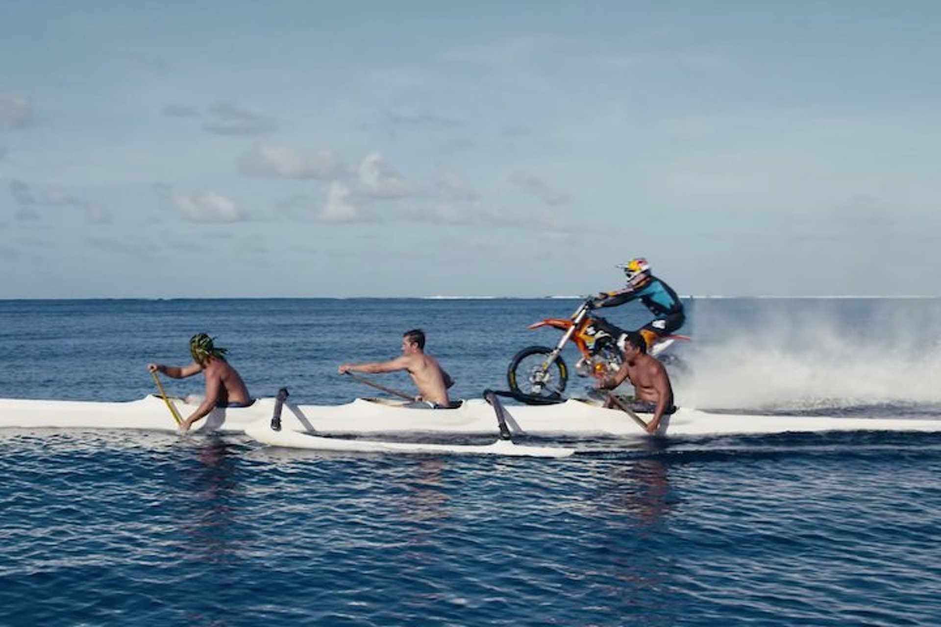 Robbie Maddison Just Rode a Dirt Bike On a Wave and It’s Insane