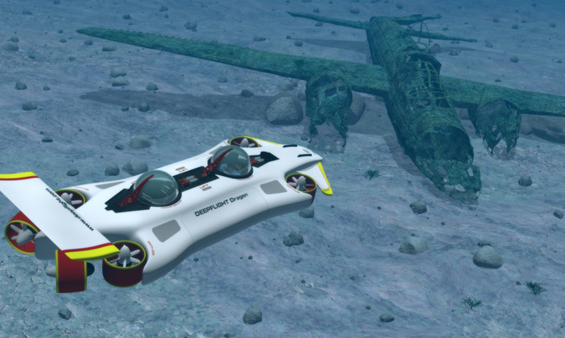 DeepFlight Dragon: A $1.5 Million Underwater Explorer