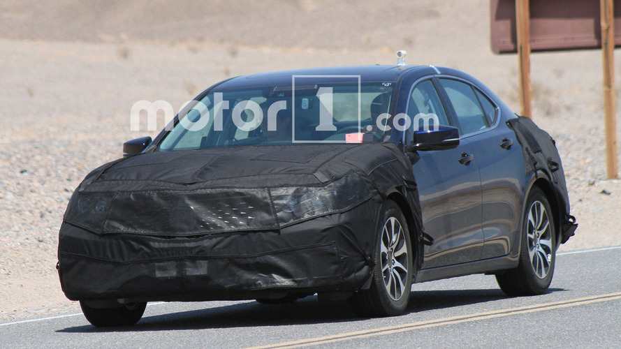 2018 Acura TLX shows a new face in the desert