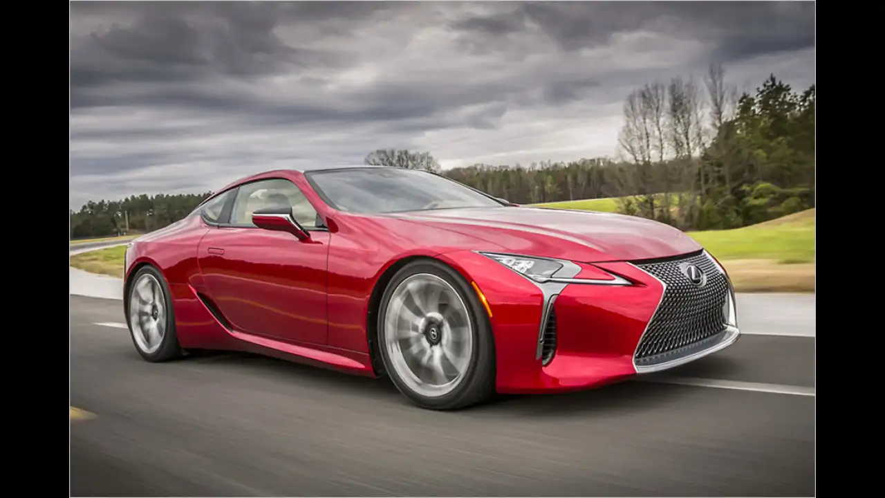 Lexus Lc 500h Sportcoupe Mit Hybridantrieb