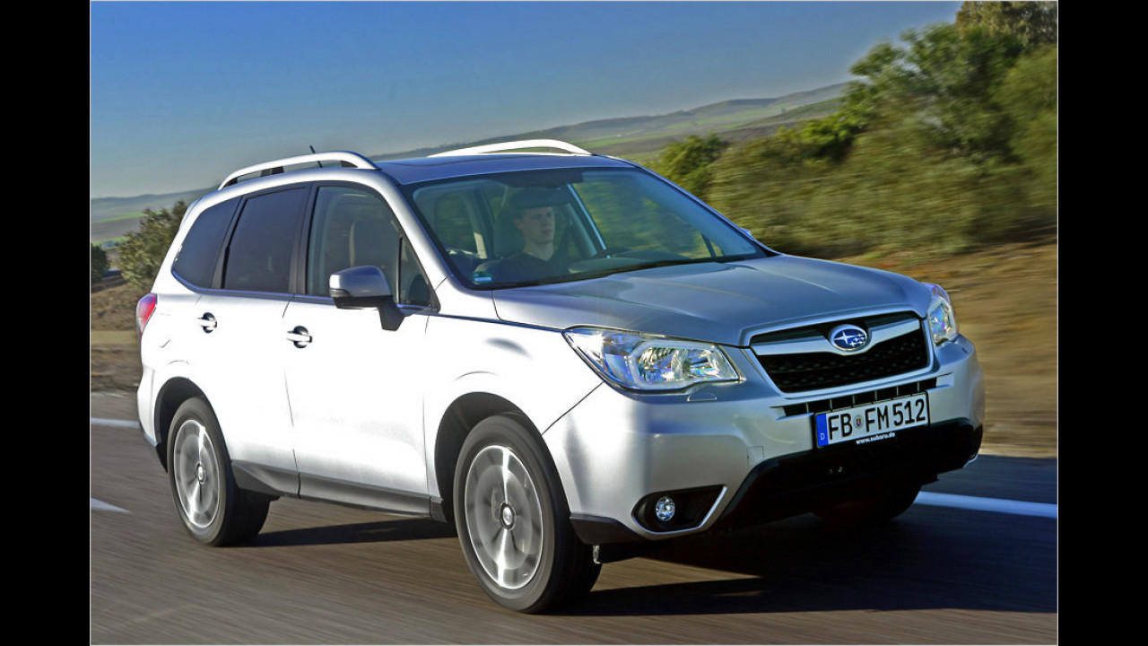 Forester 3.000 Euro günstiger