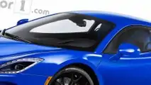 Ortadan motorlu Dodge Viper render