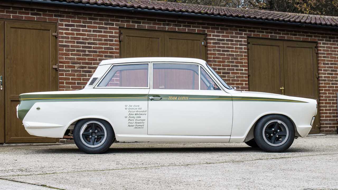 1966 Ford Lotus Cortina 5 Works side