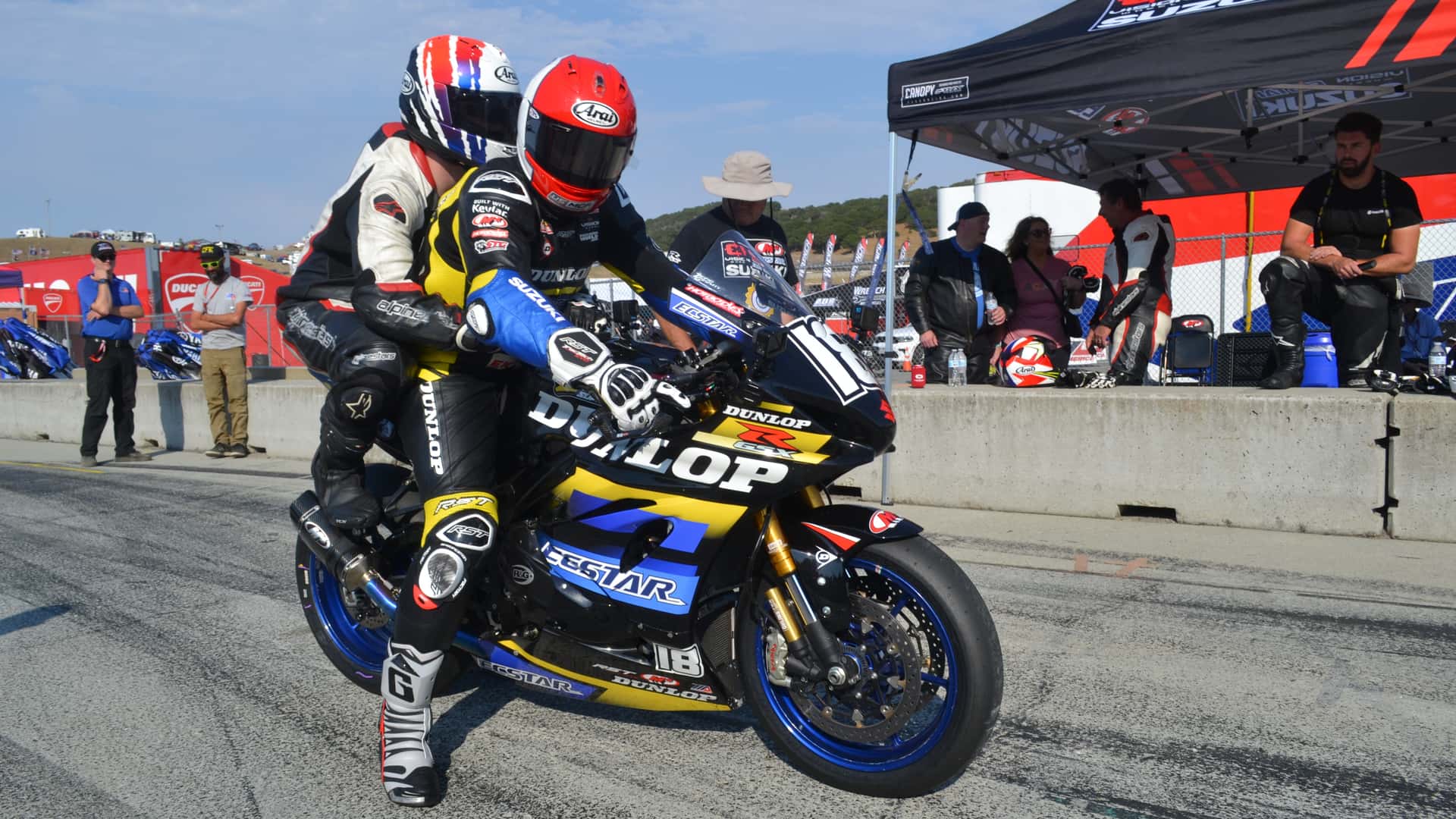 Two-Up at MotoAmerica Is the Closest You’ll Feel to a MotoGP Rider