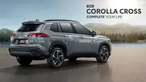 Toyota Corolla Cross 2025 restyling
